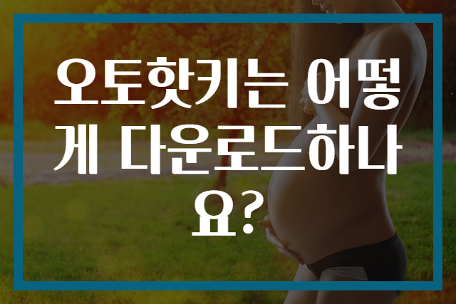 오토핫키는 어떻게 다운로드하나요?
