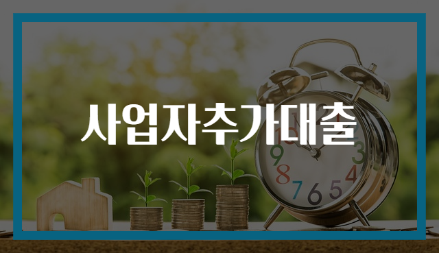 사업자추가대출