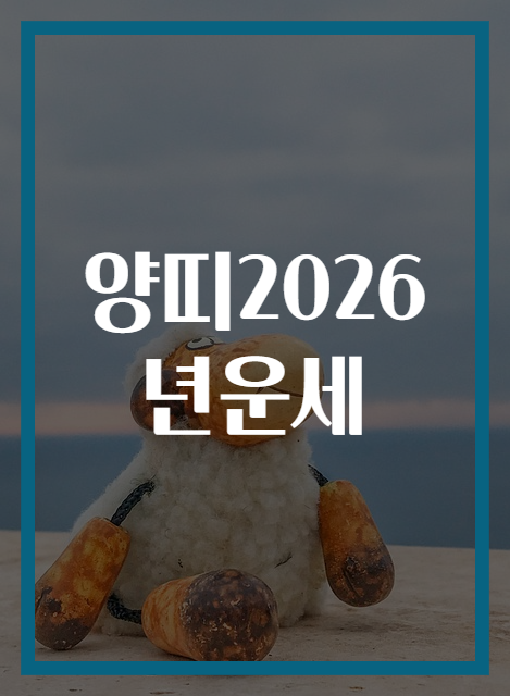 양띠2026년운세